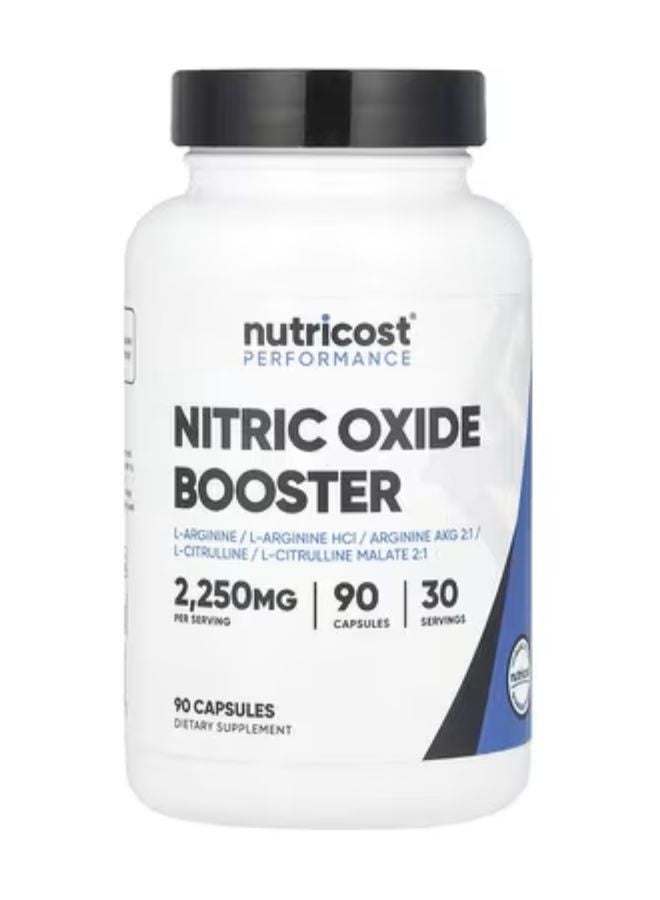 Nutricost, Performance, Nitric Oxide Booster, 90 Capsules